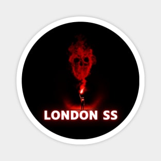 london ss red smoke Magnet